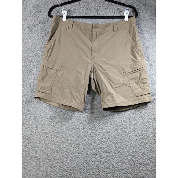 REI Other - REI Co-op Shorts Mens 40 Nylon Hiking Outdoor Relaxed Cargo Pockets Beige